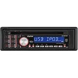 Clarion DXZ385USB CD/MP3/WMA/AAC Receiver with CeNET Control, Front Panel USB Port, Satellite Radio Ready