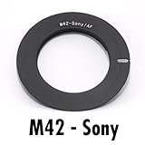 EzFoto M42 Screw Mount lens to Sony Camera adapter