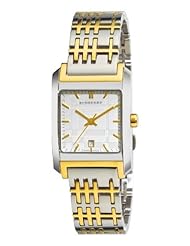 Burberry Womens BU1573 Nova Checked Two Tone Watch