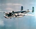 B-25 Mitchell (In Sky) Art Poster Print - 16" X 20"