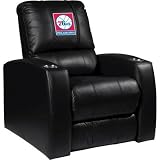 Home Theater Recliner with NBA Philadelphia 76ers Panel