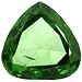 0.46 Ct Pine Green Color Natural Heart Diamond