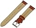 Timex Men's Q7B765 Genuine Padded Oiled Leather 18mm Brown Replacement Watchband