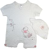 from Ex-Store Ex Store Baby Girls Winnie The Pooh Bear Romper & Hat Set 6-9 Months