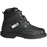 Joe Rocket Big Bang Men's Leather On-Road Motorcycle Boots - Color: Black, Size: 8
