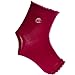 Challenge Toeless Open Heel Grippers Yoga Socks - 2 pack (Black/Pink, Size 6-12)