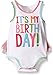 Mud Pie Baby Girl's Birthday Crawler and Bloomer