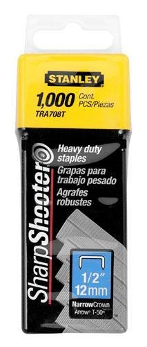 Stanley TRA708T 1,000 Units 1/2-Inch Heavy Duty Staples
