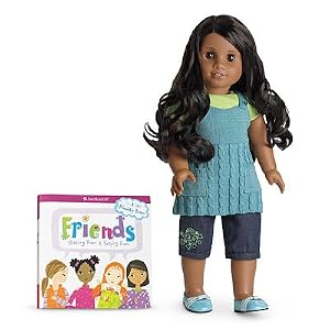 American Girl Sonali Doll and Paperback Book by 
