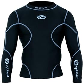 Optimum Thinskin Pro Long Sleeve Mens Compression Base Layer Top