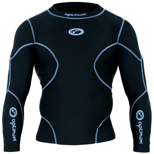 Optimum Thinskin Pro Long Sleeve Mens Compression Base Layer Top 