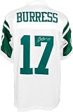 Plaxico Burress Autographed Jersey | Details: New York Jets, White, Reebok Authentic