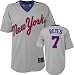 Jose Reyes Majestic Cooperstown Replica New York Mets Jersey - Medium
