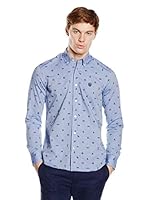 Galvanni Camisa Hombre (Azul)