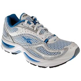 Buy Reebok Ladies HSQ Runner Blue Silver White Black Running by Reebok