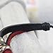 Lucky Leaf Red Rope Beads Bracelet 2013 Fashion Vintage Leather Wrap Women Bracelets