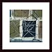 Retro Flux II by Leslie Bernsen 14.00X13.00 Framed with Black Wood Frame