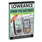 BENNETT DVD LOWRANCE IFINDER PHD MAP MUSIC