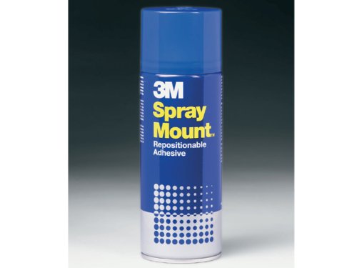 Buy 3M Spray Mount repositionable spray adhesive, 400ml aerosol, EACH online at Discounted New and Used prices. Delivered to your door with Off-The-Bookshelf.