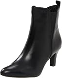 Clarks Women's Class Lapis Boot,Black Leather,6 M US