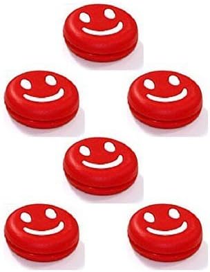 TA360 VibAway Vibration Dampeners (6 &amp; 3 Packs) for Tennis, Badminton, Racquetball &amp; Squash- Smiley Packs - Racket Shock Absorber - String Silencer
