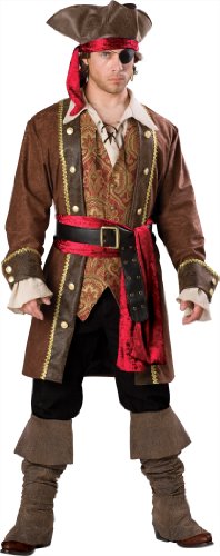 In Character Costumes, LLC Men's Captain Skullduggery Costume