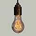 Edison Light Bulb - 40W A19 Quad Loop Filament bulb - Vintage - 2-Pack - Shmeer Lighting