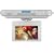 Coby KTFDVD7093 7-Inch Under-The-Cabinet LCD TV with Built-In DVD/CD Player and AM/FM Radio, White