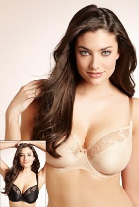 2 Pack Underwired Daisy Floral Lace DD G Bras