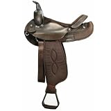 Big Horn Leather & Cordura Round Skirt Saddle 13 & 14 Seat