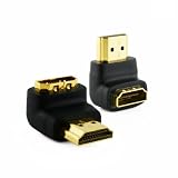 Cablesson® Right-Angle 90 Degree HDMI Adapter - Blackby Cablesson®