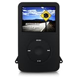 yooZoo iPod Classic / Video Premium Silicone Case Skin for Apple iPod Classic 80GB and iPod Video 30GB models with lanyard - Midnight Black