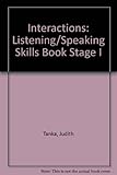 Interactions one. A listening/speaking skills book