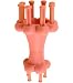 Knifty Knitter 4.5x8.5 Spool Loom w/Hook & Yarn Needle: Pink