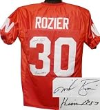 Mike Rozier Autographed/Hand Signed Nebraska Cornhuskers Red Jersey Heisman 1983