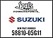 Suzuki 2005-2009 Ozark Cable Comp Rr B 58810-05G11 New Oem