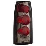 AnzoUSA 211155 Smoke 3D Style Taillight for Chevrolet GM Truck - (Sold in Pairs) by AnzoUSA