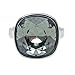 Ring mit CRYSTALLIZED - Swarovski Elements Black Diamond - Größe - Silber - Gr. 56