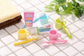 Iwako: Japanese Eraser / Toy / Dental Eraser / 6PCS