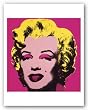 Marilyn Monroe (Marilyn), 1967 (hot pink) by Andy Warhol 10"x10" Art Print Poster