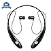 Atill Wireless 3.0 Bluetooth Sport Headphones Earbuds Built-in Microphone In-ear Stereo Earphones Running Neckband Headset with Noise Cancellation Technology for iPhone and Android Smartphones(Black)