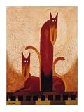 My Friend By Toni Goffe. ART PRINT Size: 24 x 32 Inches