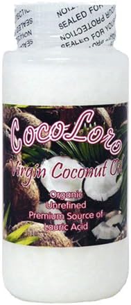 Avitech Coco Loro 100% Organic Virgin Coconut Oil 8 Oz