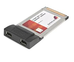 StarTech 2 Port CardBus Laptop 1394a Firewire PC Card Adapter (CB1394_2)