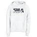Hoodie Womens White  Australian Shepherd ON BOARD  Dogs