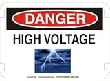 10 x 14 Photo Realistic Danger Signs- High Voltage