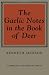 The Gaelic Notes in the Book of Deer