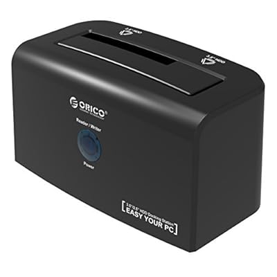 ORICO 2.5 inch &amp; 3.5 inch USB 3.0 SATA Hard Drive Docking Station for 3.5'' HDD - Black