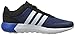 adidas NEO Men's Cloudfoam Race Running Shoe, Black/White/Satellite, 8.5 M US