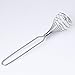 Whitelotous French Coil Whisk - Stainless Steel Spring Wire Whip Cream Egg Beater Gravy Hand Mixer Blender